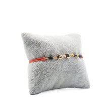 Charger l&#39;image dans la galerie, Bracelet de Créateur Divine Orange - Cristal Noir Or 2