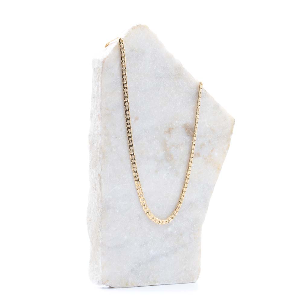 Collier Martelé Or