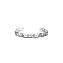 Charger l&#39;image dans la galerie, Bracelet de Créateur Jonc Aurore Argent 2
