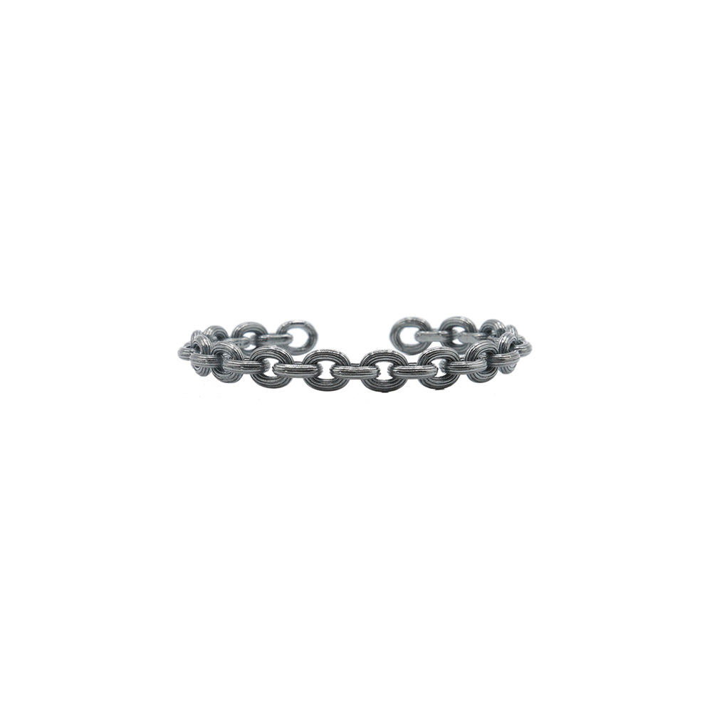 Bracelet de Créateur Jonc Corsaire Ruthénium 2