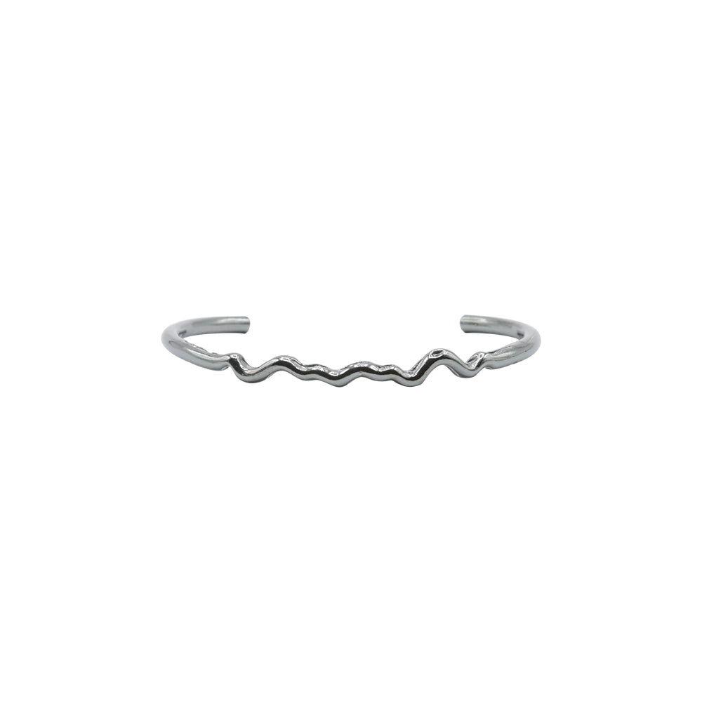 Bracelet de Créateur Jonc Exquis Ruthénium 2