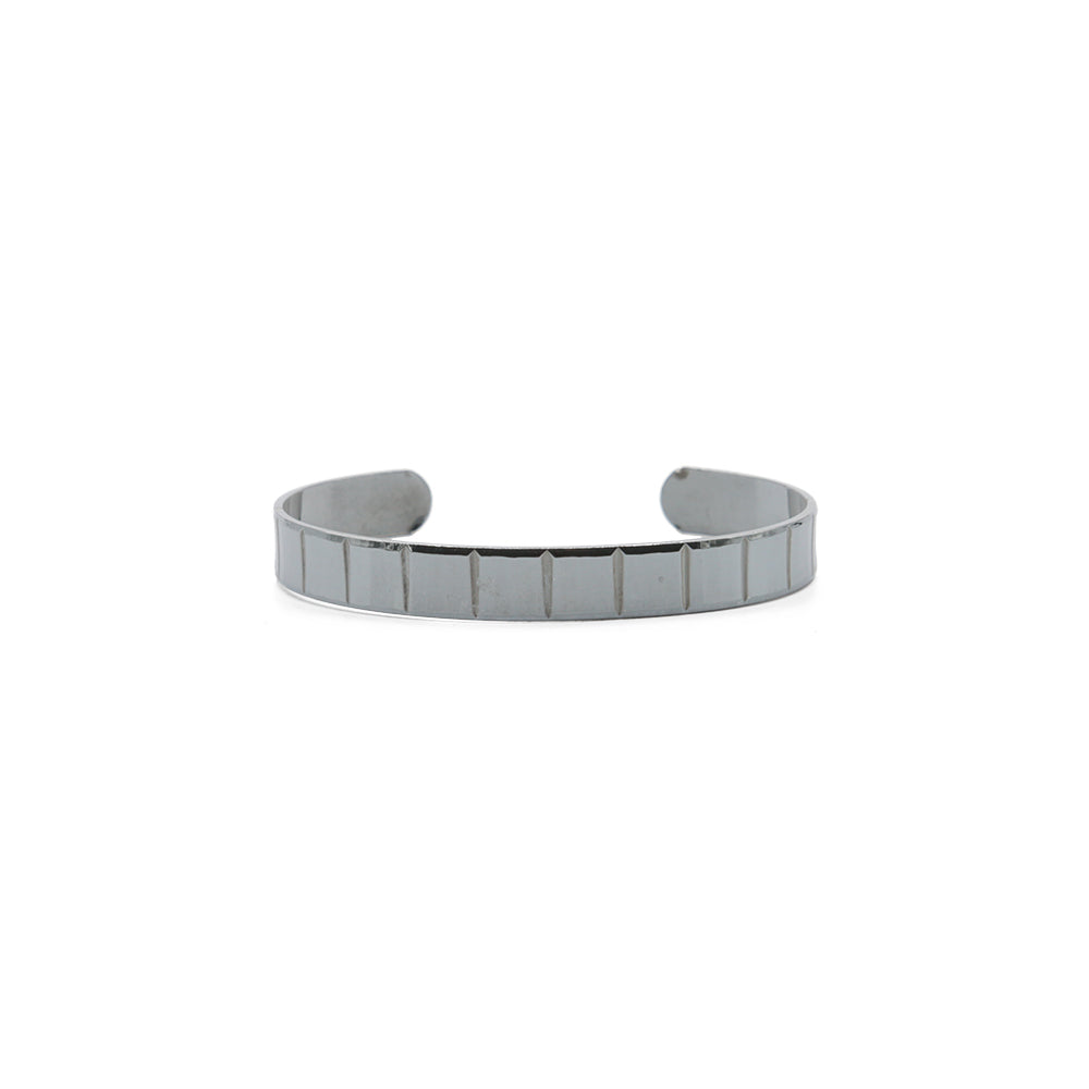 Bracelet de Créateur Jonc O'Carré II Ruthénium 2