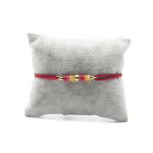 Charger l&#39;image dans la galerie, Bracelet Souverain Espagne Or Cordon Rouge