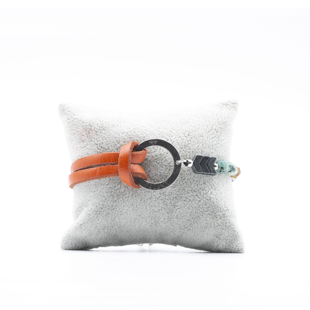 Coffret Phoenix Argent Emeraude Orange