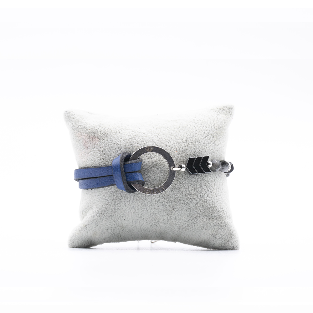 Coffret Phoenix Argent Gabbro Bleu
