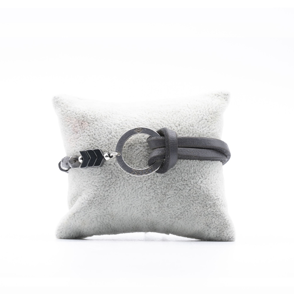 Coffret Phoenix Argent Gabbro Gris