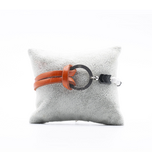 Charger l&#39;image dans la galerie, Coffret Phoenix Argent Howlite Orange