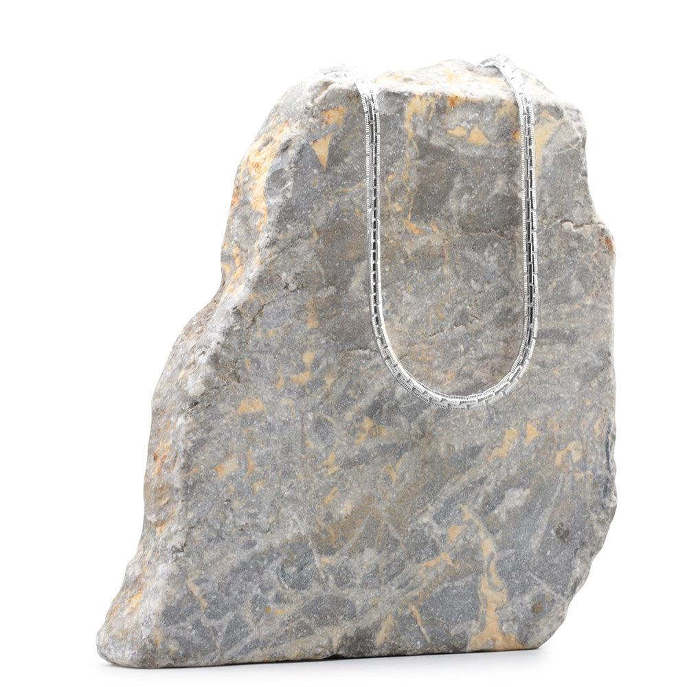 Collier Influence - 4mm Argent