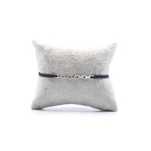 Charger l&#39;image dans la galerie, Bracelet Sobre - Bleu marin Argent
