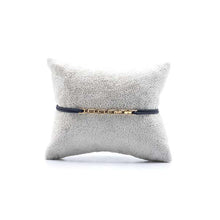 Charger l&#39;image dans la galerie, Bracelet Sobre - Bleu marin Or