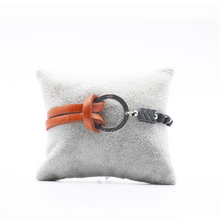 Charger l&#39;image dans la galerie, Coffret Phoenix Argent Onyx Orange