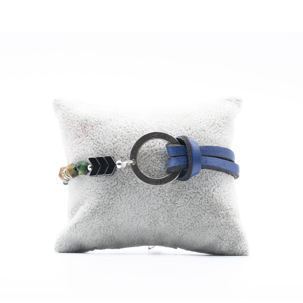 Coffret Phoenix Argent Tigre Vert Bleu